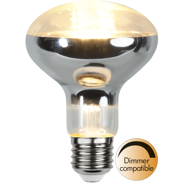 LED-lampa E27 R80 Reflector clear