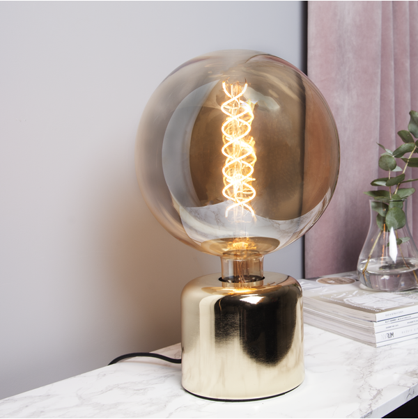 Lampfot E27 Glans