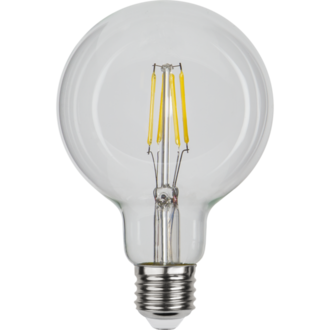 LED-lampa E27 G95 Clear