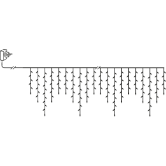 Istappsslinga Golden Warm White