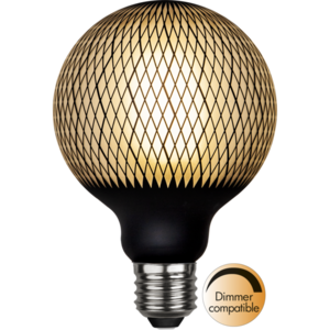 LED-lampa E27 G95 Graphic