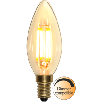 LED-lampa E14 C35 Soft Glow