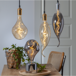 LED-lampa E27 A165 Industrial Vintage