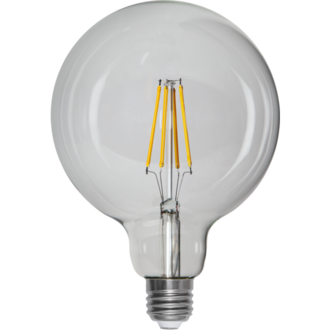 LED-lampa E27 G125 Clear