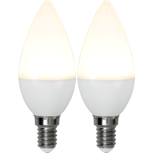 LED-lampa E14 2-pack Opaque Basic