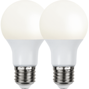 LED-lampa E27 2-pack Opaque Basic