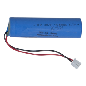 Batteri 18650 3,7V 1500mAh Li-ion JST-PH 2mm plug