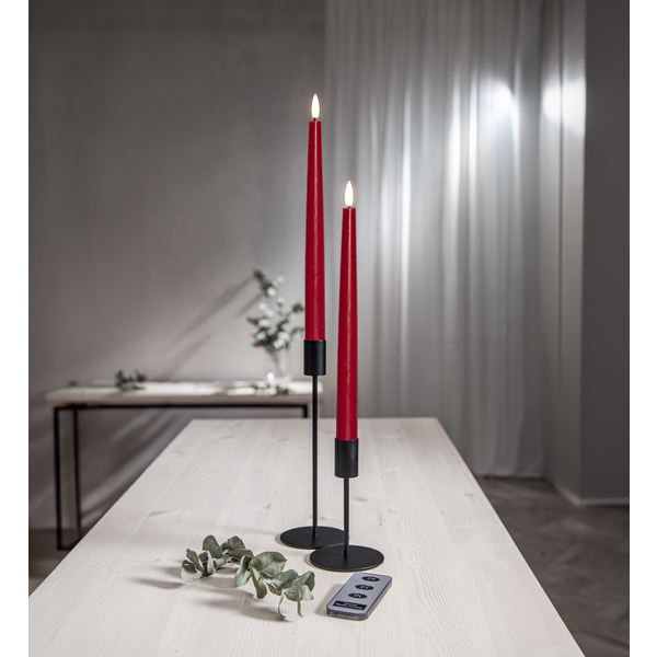 LED Antikljus 2-pack Flamme Slim