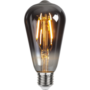 LED-lampa E27 ST64 Plain Smoke
