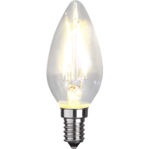 LED-lampa E14 C35 Clear