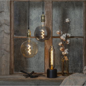 LED-lampa E27 G200 Industrial Vintage