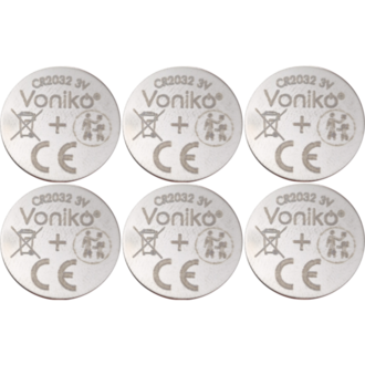 Batteri 6-pack CR2032
