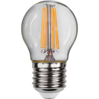 LED-lampa E27 G45 Clear 3-step memory