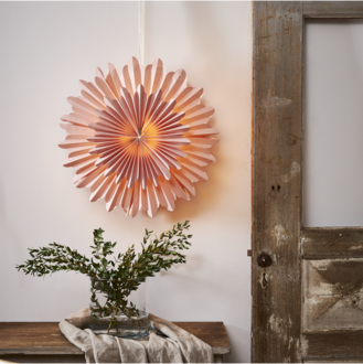 Pappersstjärna Crystal