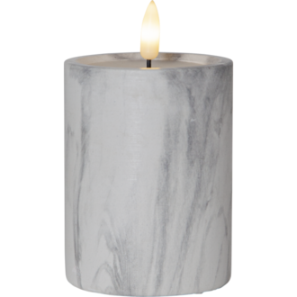 LED Blockljus Flamme Marble