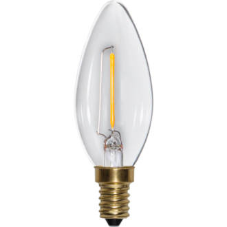 LED-lampa E14 C35 Soft Glow