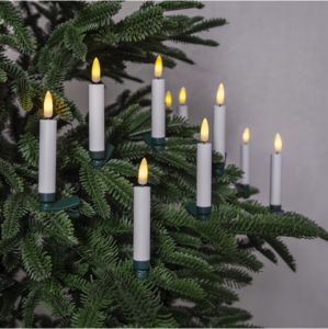 Julgransbelysning Flamme