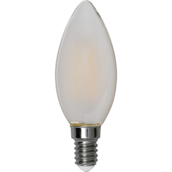 LED-lampa E14 B35 Frosted 2-pack
