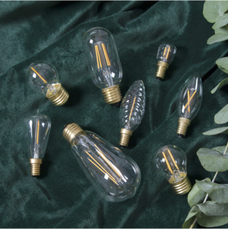 LED-lampa E27 G45 Soft Glow