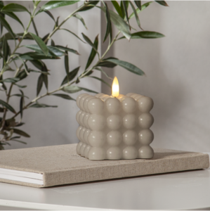 LED Blockljus Flamme Dot
