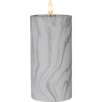 LED Blockljus Flamme Marble