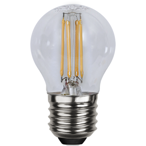 LED-lampa E27 G45 Clear