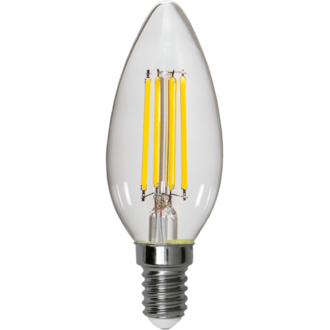 LED-lampa E14 C35 Clear