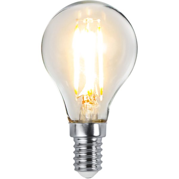 LED-lampa E14 P45 Clear