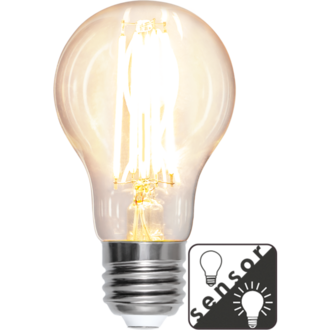LED-lampa E27 A60 Sensor clear