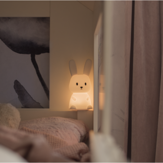 Nattlampa LED Functional Bunny