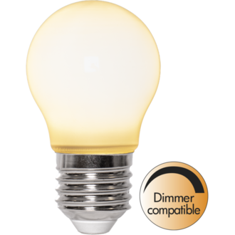 LED-lampa E27 G45 Opaque filament RA90