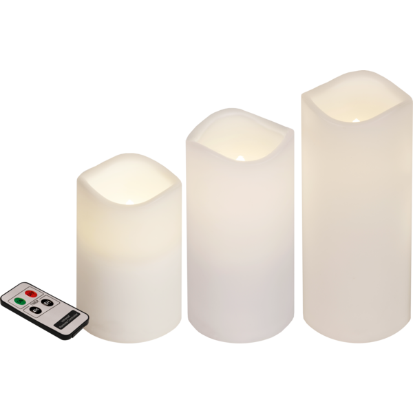 LED Blockljus 3-pack Paul