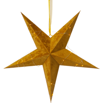 Pappersstjärna Velvet