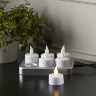 LED Värmeljus 6-pack Chargeme