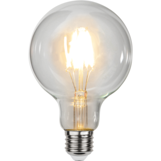 LED-lampa E27 G95 Clear