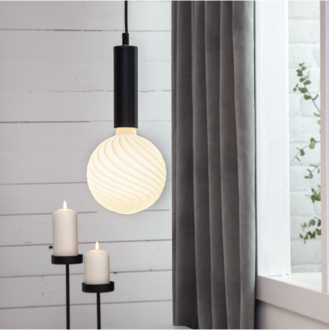 Sladdställ E27 Glans