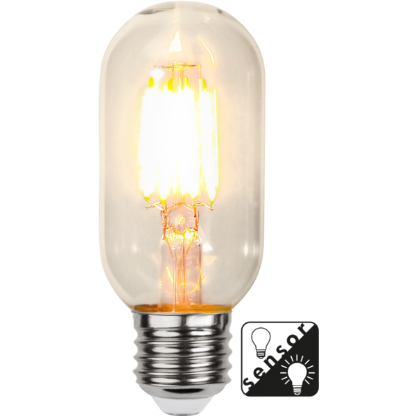 LED-lampa E27 T45 Sensor clear