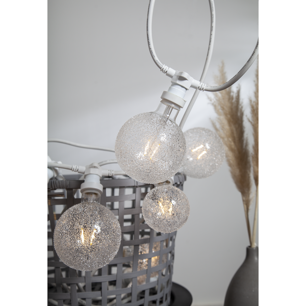 LED-lampa E27 G95 Decoled
