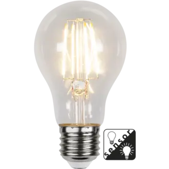 LED-lampa E27 A60 Sensor clear
