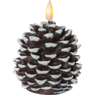 LED Blockljus Flamme Cone