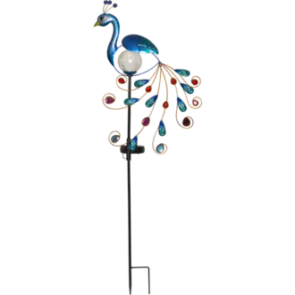 Solcellsdekoration Peacock