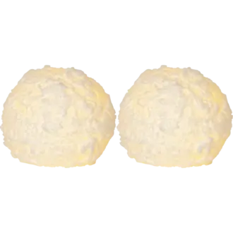 LED Blockljus 2-pack Snowball