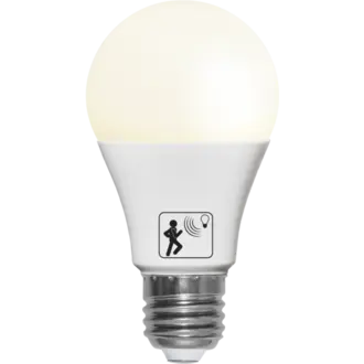 LED-lampa E27 A60 Sensor opaque