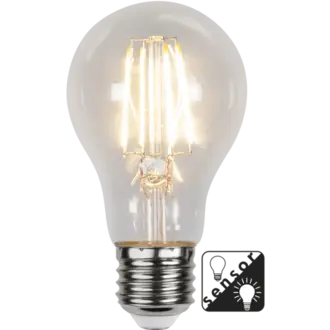 LED-lampa E27 A60 Sensor clear