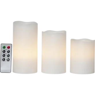 LED Blockljus 3-pack May