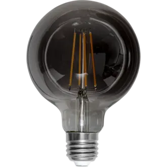 LED-lampa E27 G95 Soft Glow Smoke 3-step memory