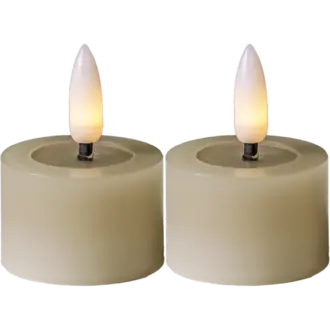 LED Värmeljus 2-pack Flamme Flow