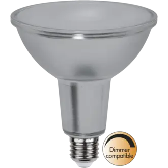 LED-lampa E27 PAR38 Spotlight Glass