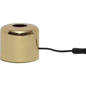 Lampfot E27 Glans