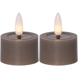 LED Värmeljus 2-pack Flamme Flow